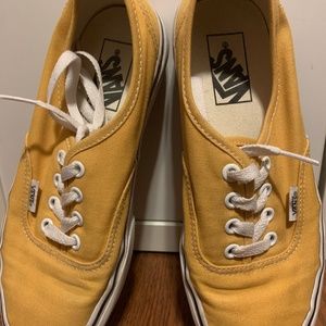 Vans Yellow US Womens 7